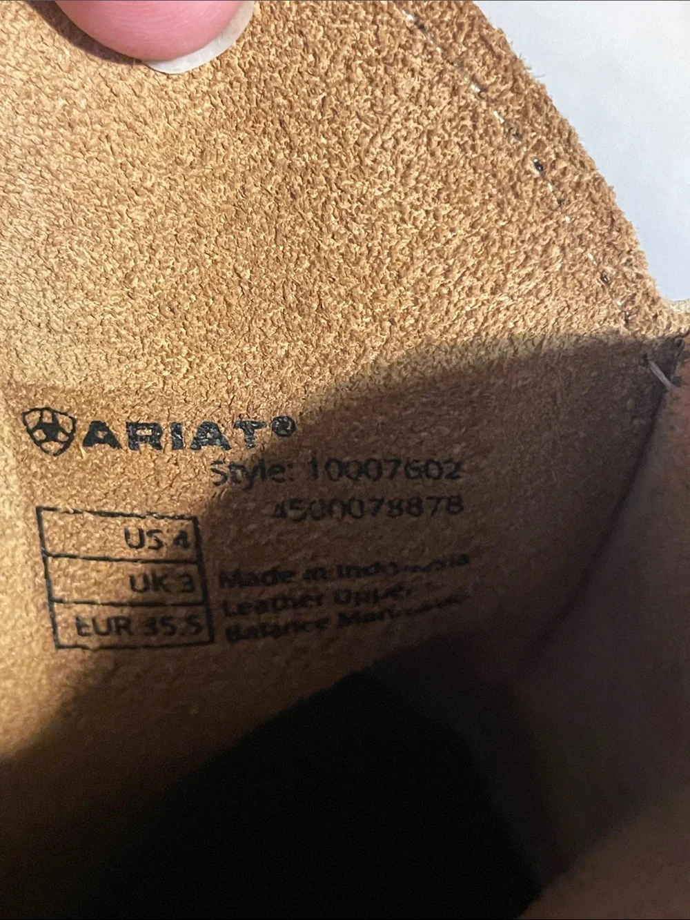 Ariat Brown Two-Tone Kids Western Pull-On Boots